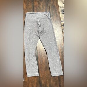 Lululemon gray cropped leggings